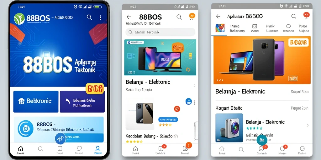 Antarmuka aplikasi 88BOS yang modern dan ramah pengguna.