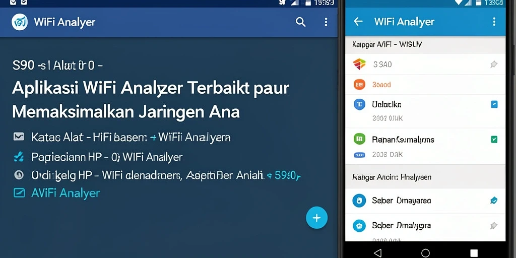 Antarmuka S80 dengan grafik analisis jaringan WiFi.